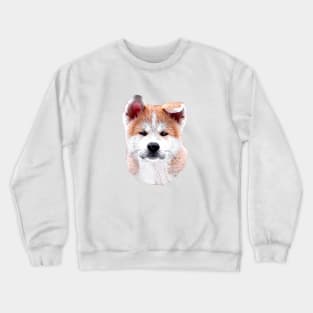 Japanese Akita Inu Puppy Dog Crewneck Sweatshirt